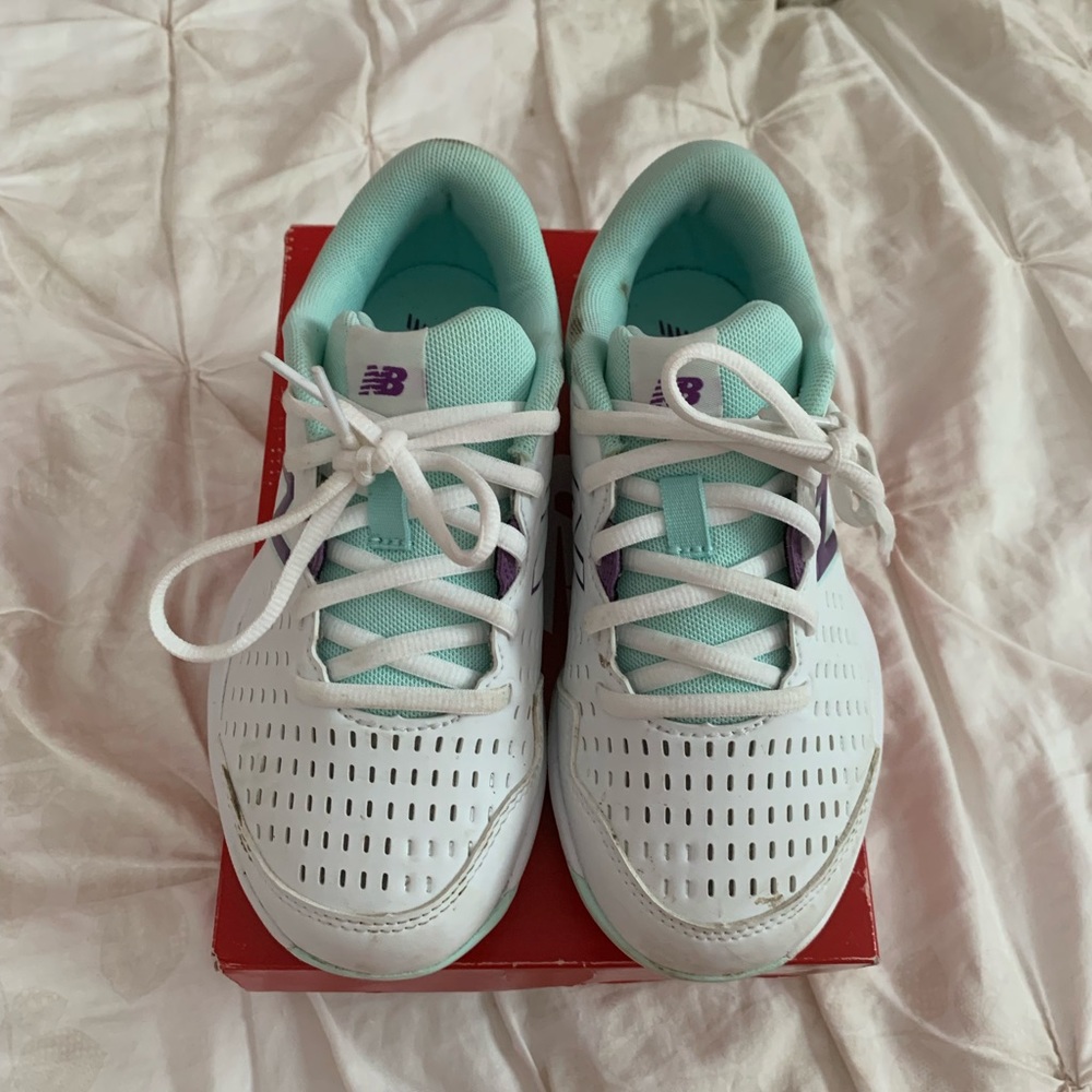 New Balance girls tennis sneakers
